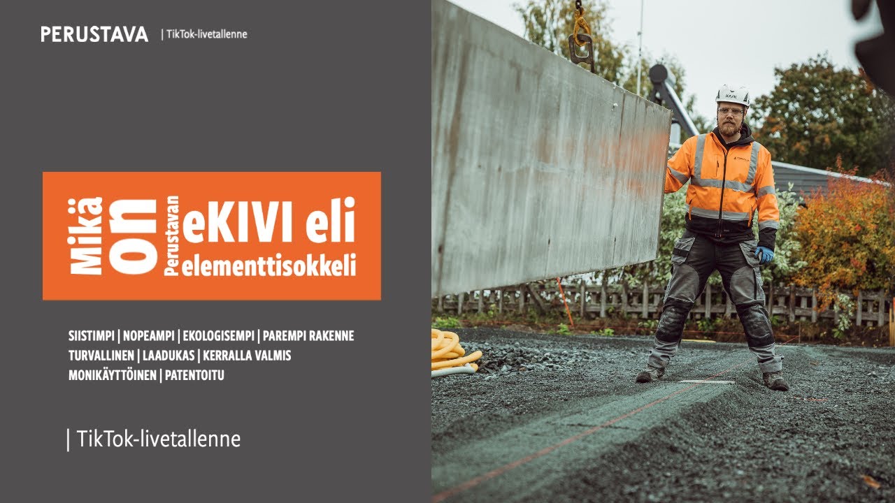 Mik&auml; on eKivi eli Elementtisokkeli | TikTok-livetallenne