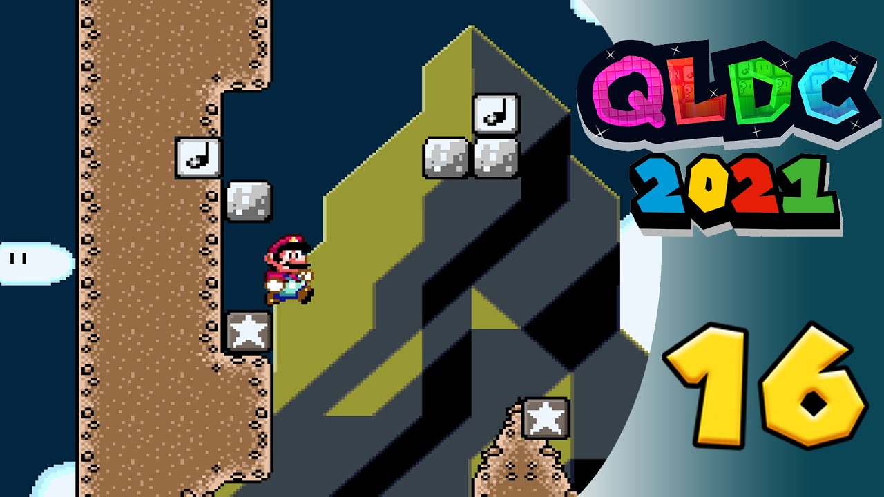 Questionable Level Design Contest 2021 [SMW-Hack] - Part 16 - Unnötig nervig