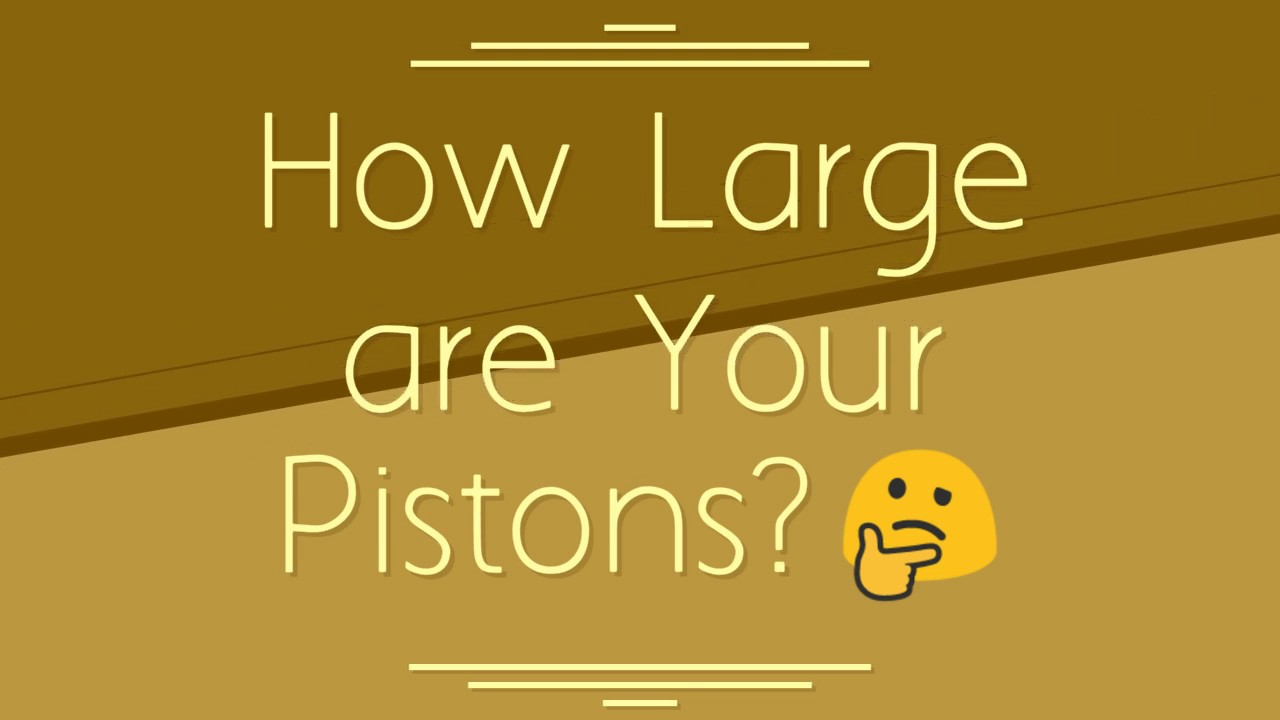 How Large are 94mm Pistons compared to Stock VW?
