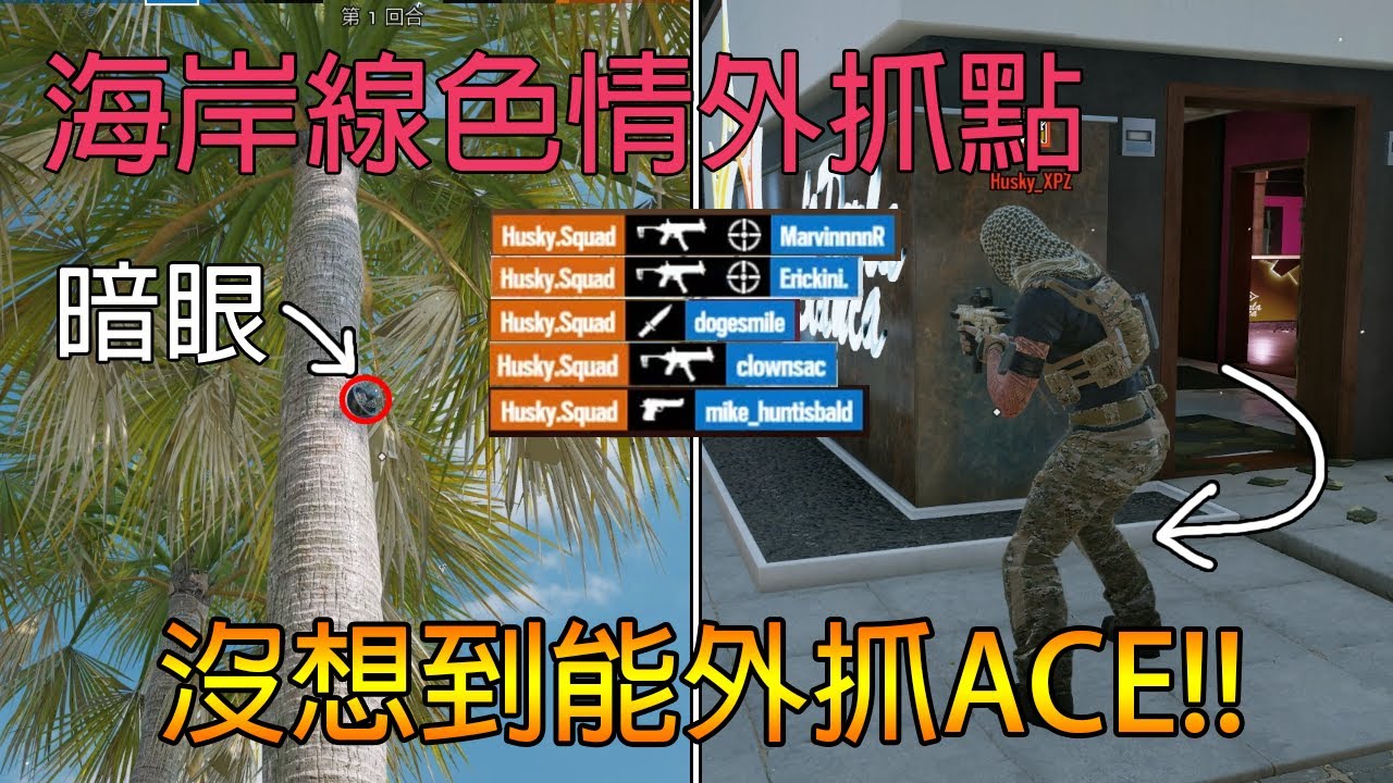 「虹彩六號」 哈士奇的R6日常(294)--海岸線外抓OP！！抓一抓ACE真牛逼～