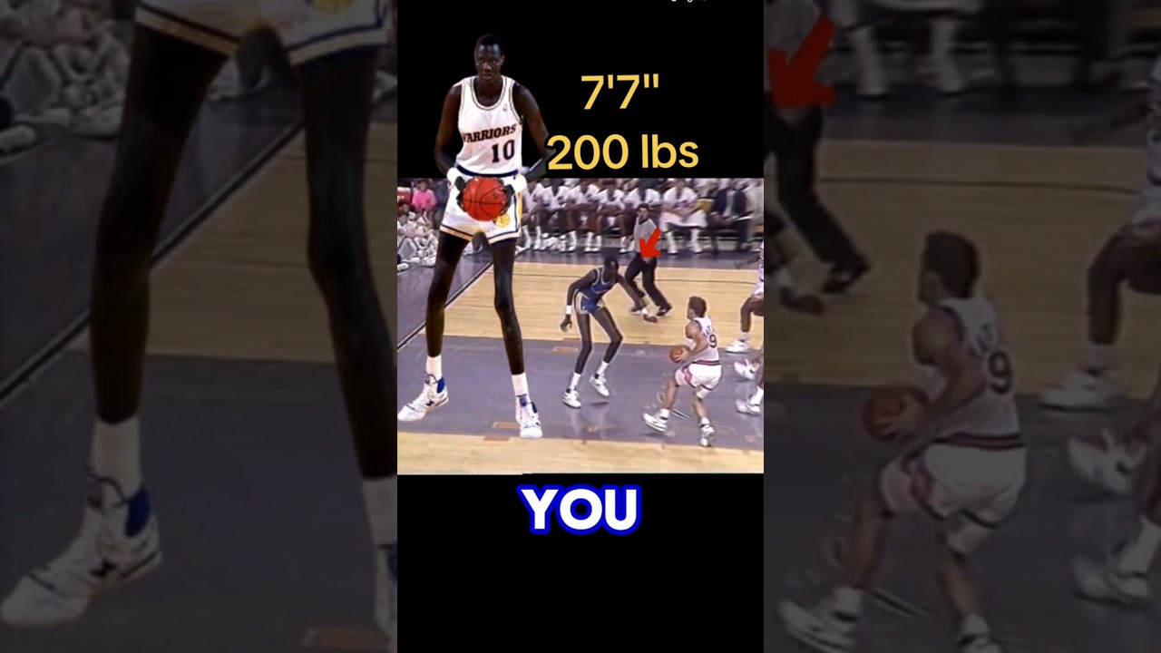THUNDER DAN BRINGS MJONIR TO MEET MANUTE BOL #nbahistory