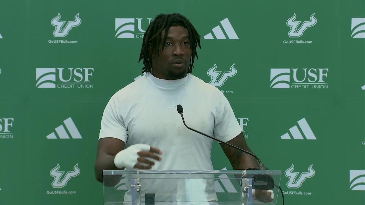 Kevin Patrick Meets with the Media Following Practice