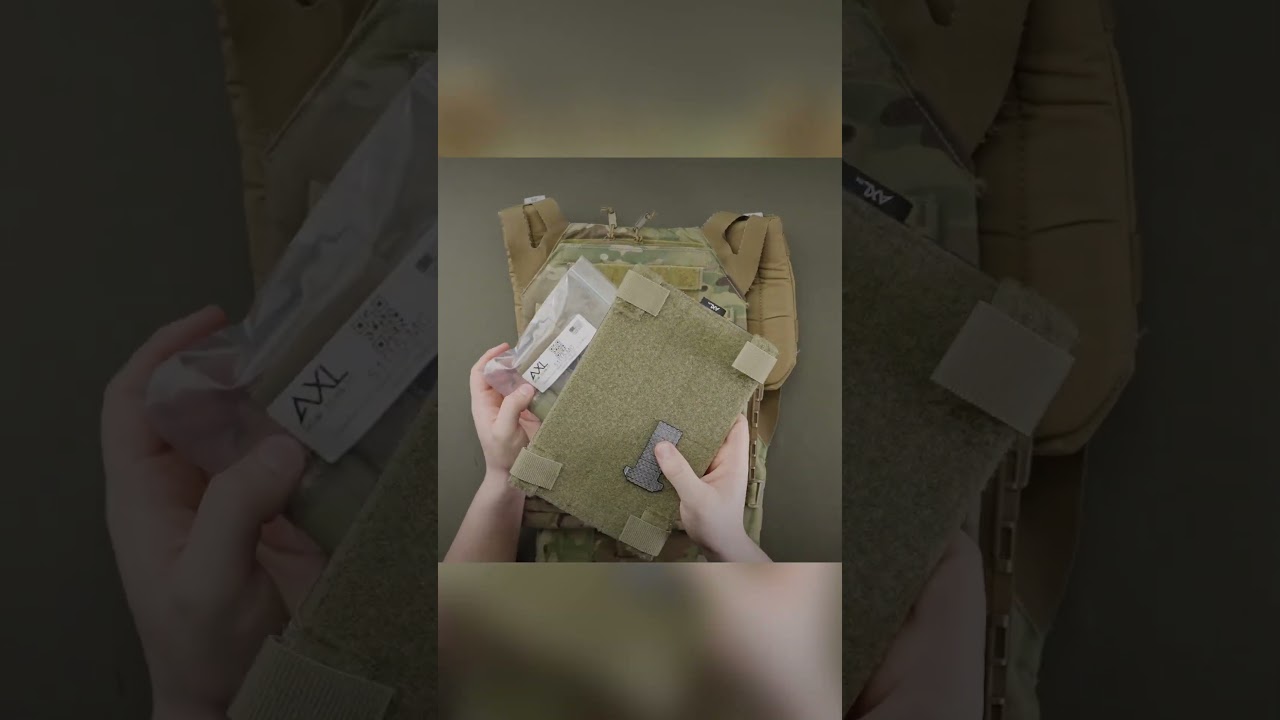 AXL SHORTS - JPC/MOLLE AVP (Adaptive Vest Placard) Install