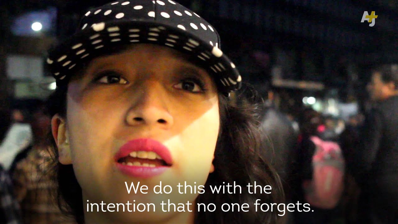 Mexico Protesters Demand Justice For Missing Students