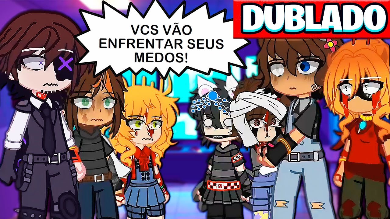 FAMÍLIA AFTON ENFRENTANDO SEUS MEDOS | MINI FILME GACHA CLUB
