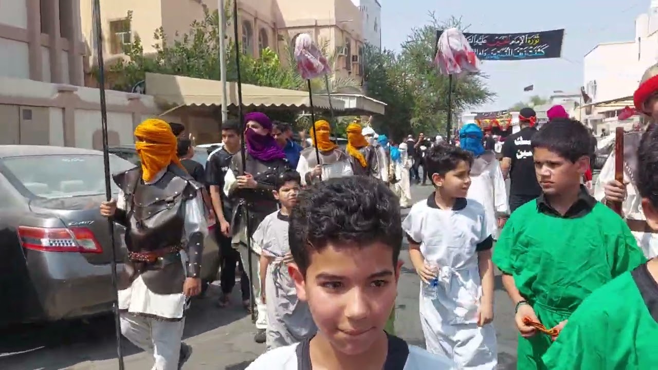 موكب عزاء اهالي كرباباد صباح يوم الأثنين ٩ محرم ١٤٤٤هجرية ٨ أغسطس ٢٠٢٢م