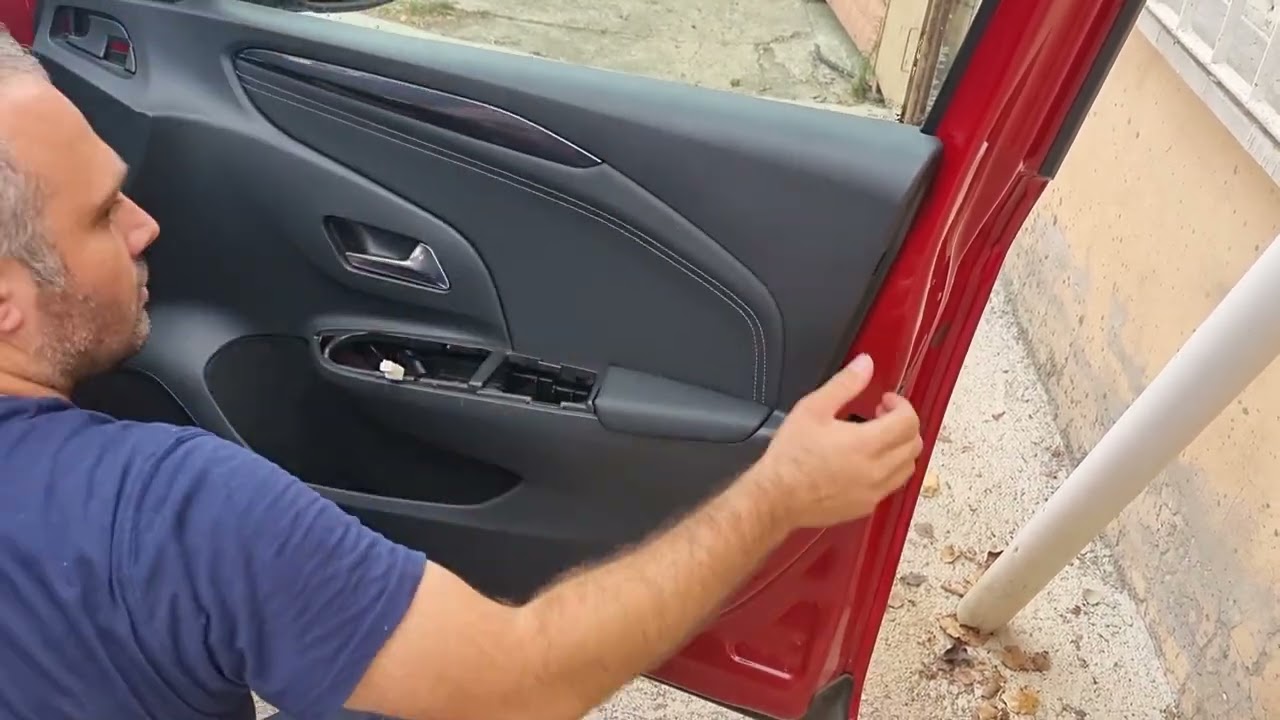 Opel Corsa F Front Door Panel Removal