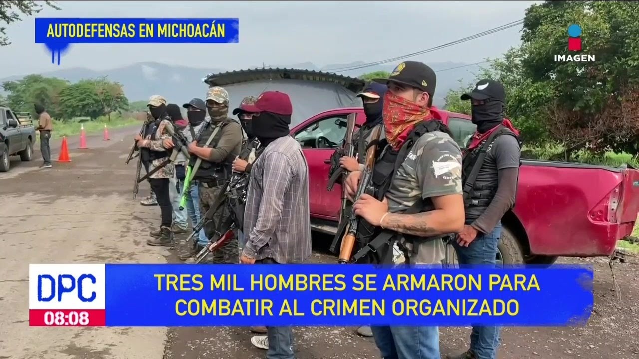 3 mil hombres se arman para enfrentar al crimen organizado en Michoacán | De Pisa y Corre