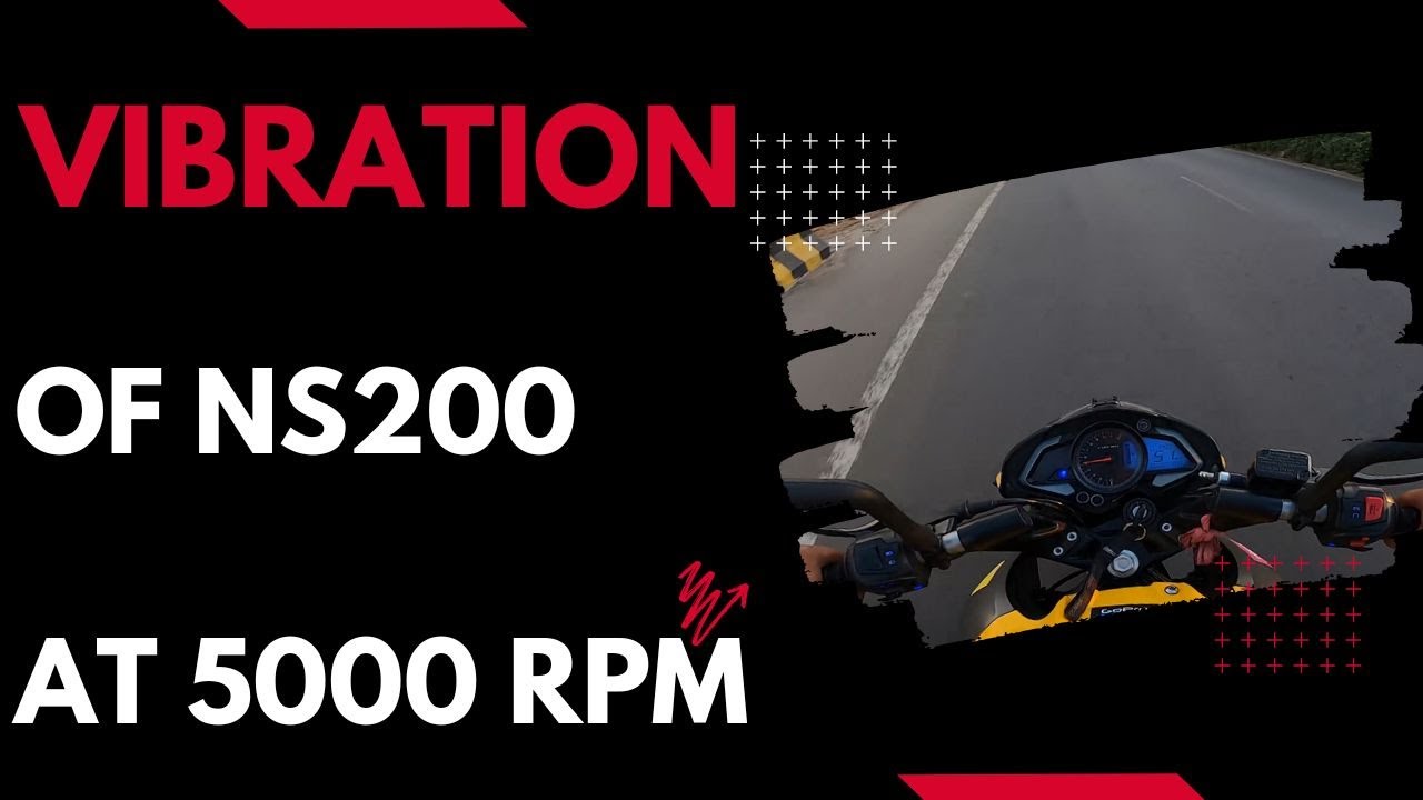 Fix vibration of NS200 @ 5000 RPM #ns200 #pulsar #vibration