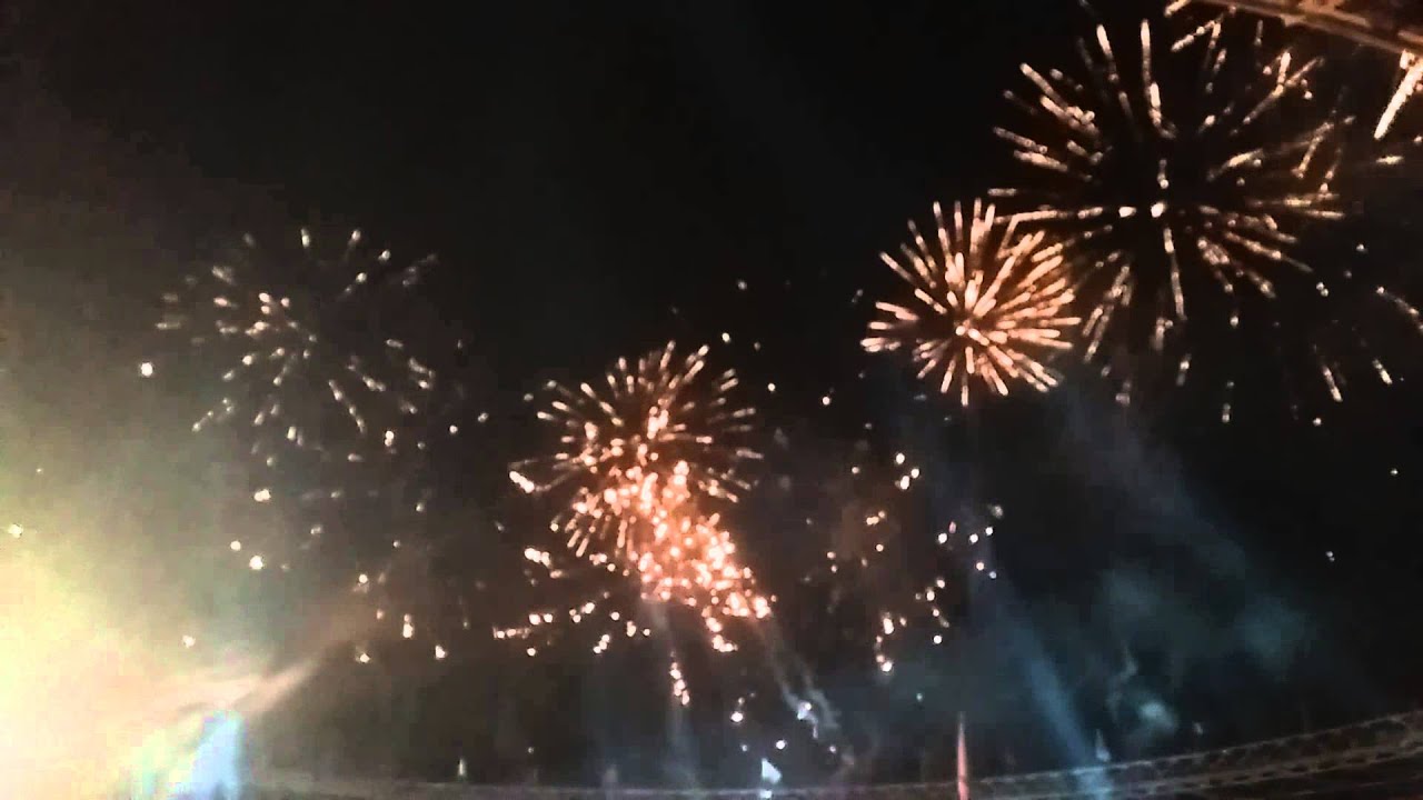Perayaan Natal Tiberias 2015 - Pesta Kembang Api (Fireworks)