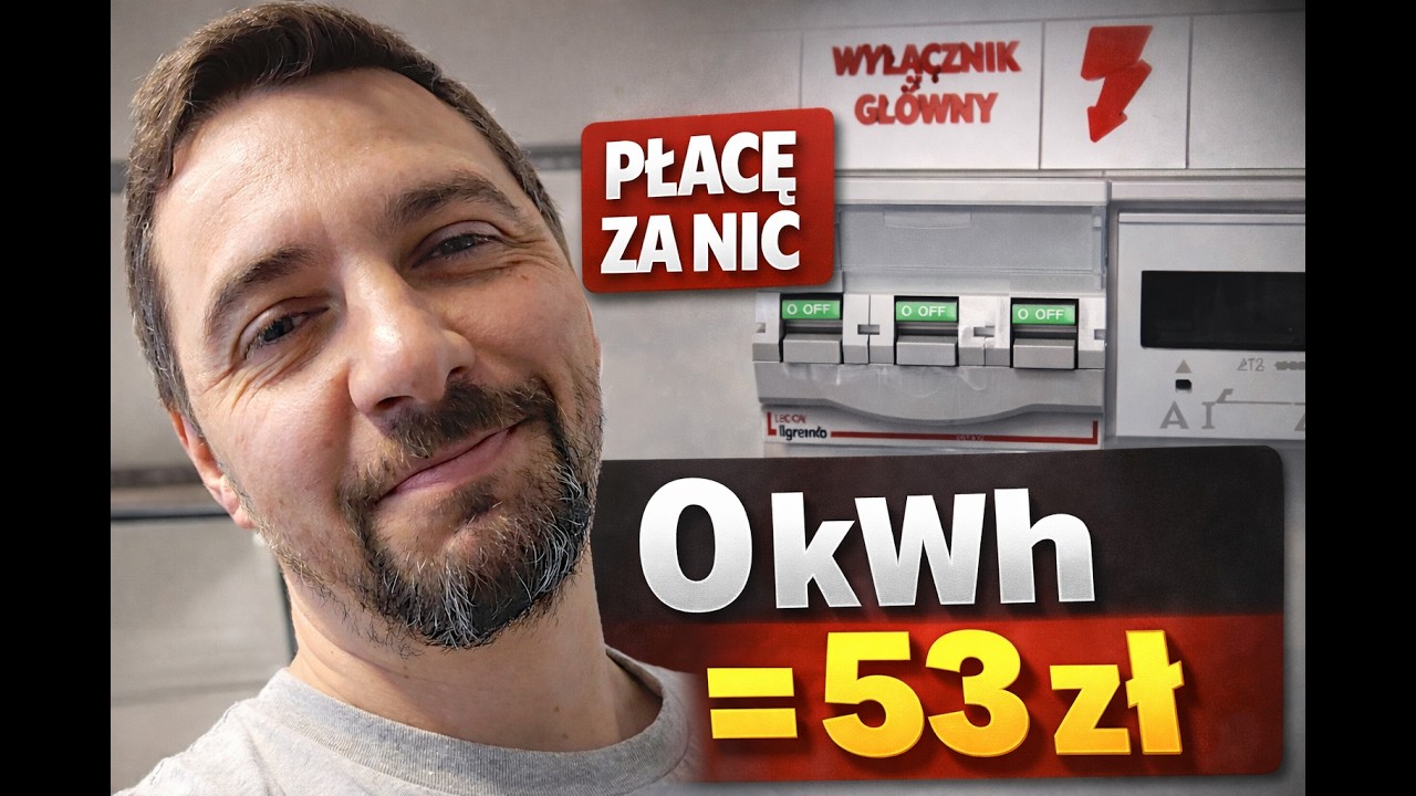 0 kWh zużycia...  a rachunek 53 zł. Tak działa system.