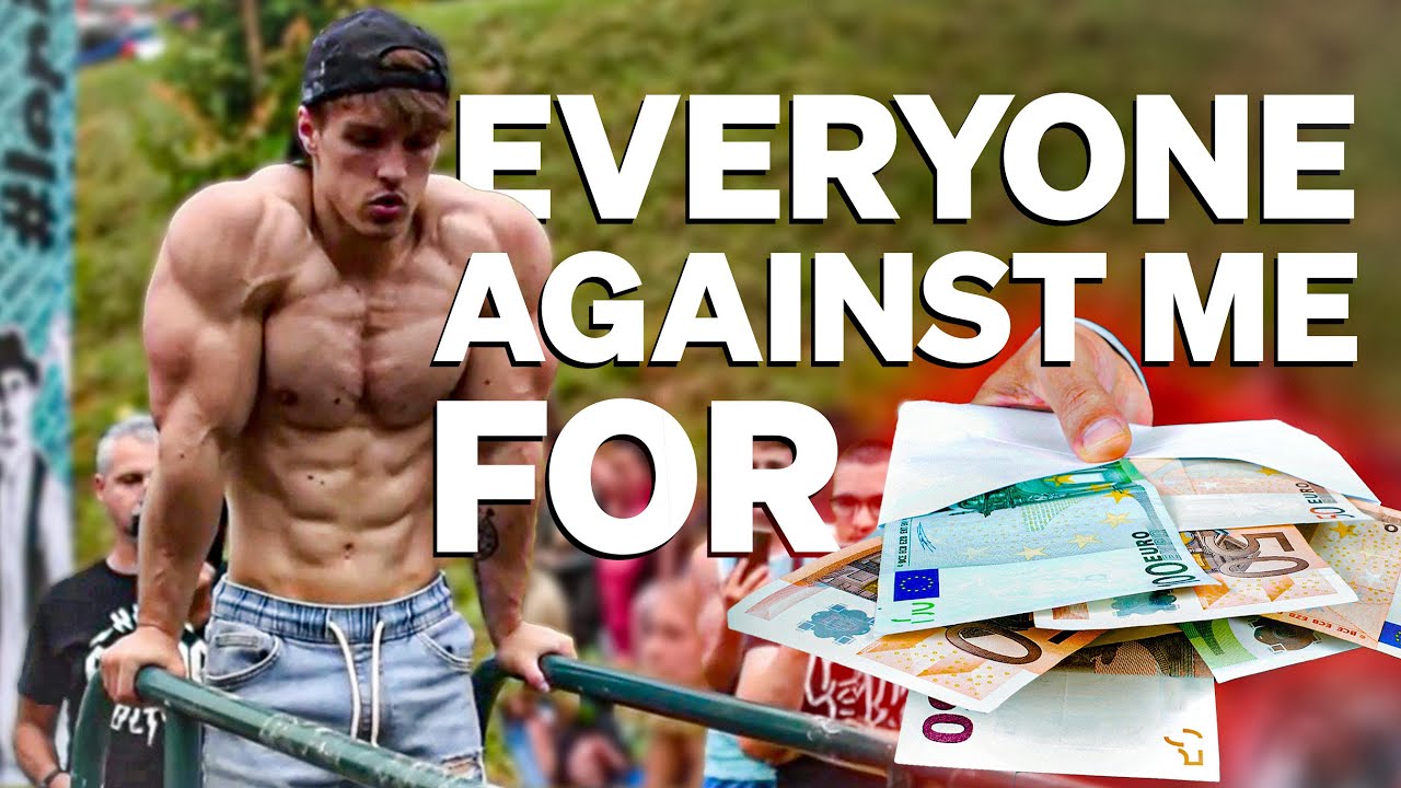 I CHALLENGED EVERYONE to do DIPS AGAINST ME for a PRIZE !