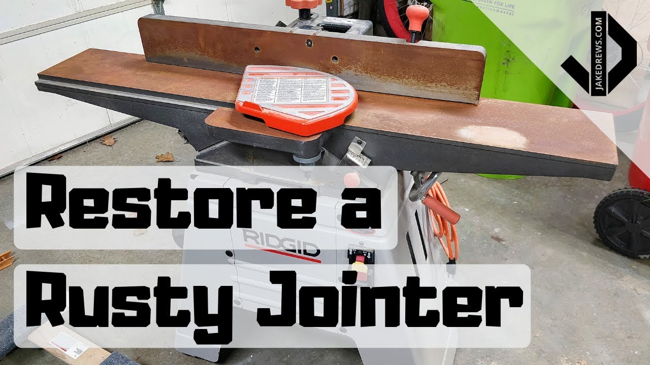 Shop Project: Restoring a Rusty Jointer