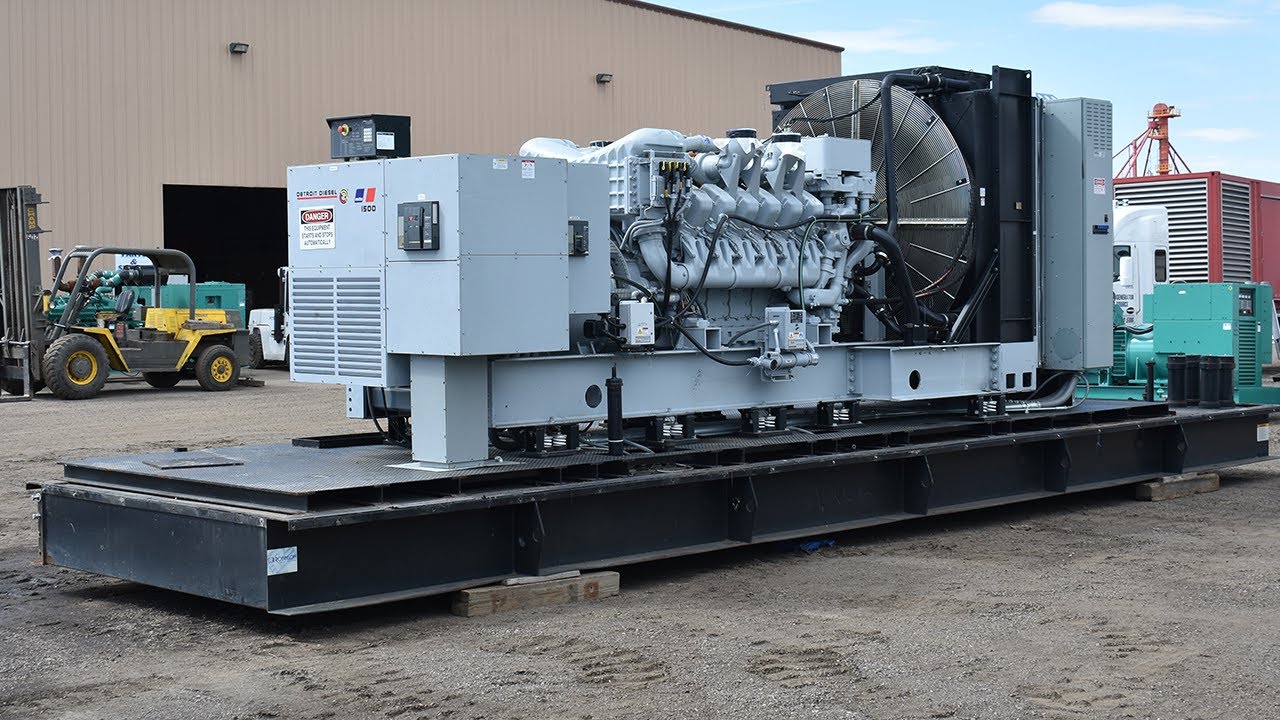 1600 kW MTU Diesel Generator- Unit 87988