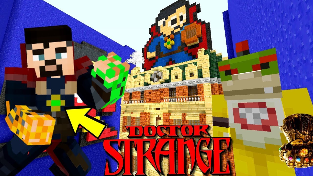 Bowser Jr Steals The Time Stone![DR. STRANGE!] | Nintendo Fun House | Minecraft Switch [240]