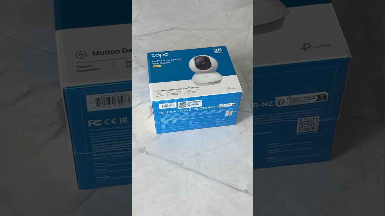 Tapo Home Security Wi-Fi Camera #unboxing