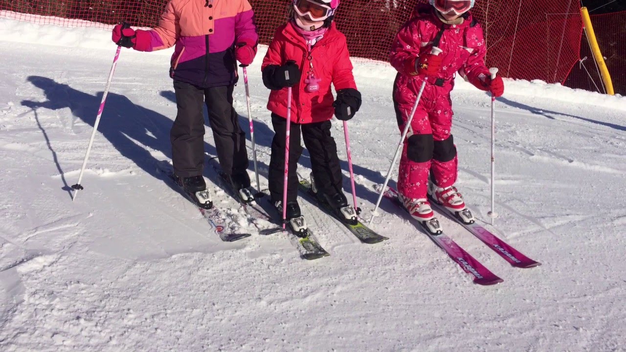 Itálie - Děti na lyžích