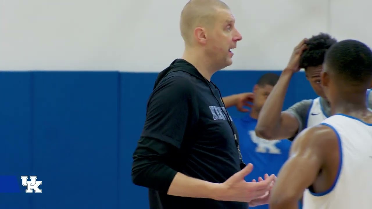 MBB: Coach Pope Mic'd Up First Practice