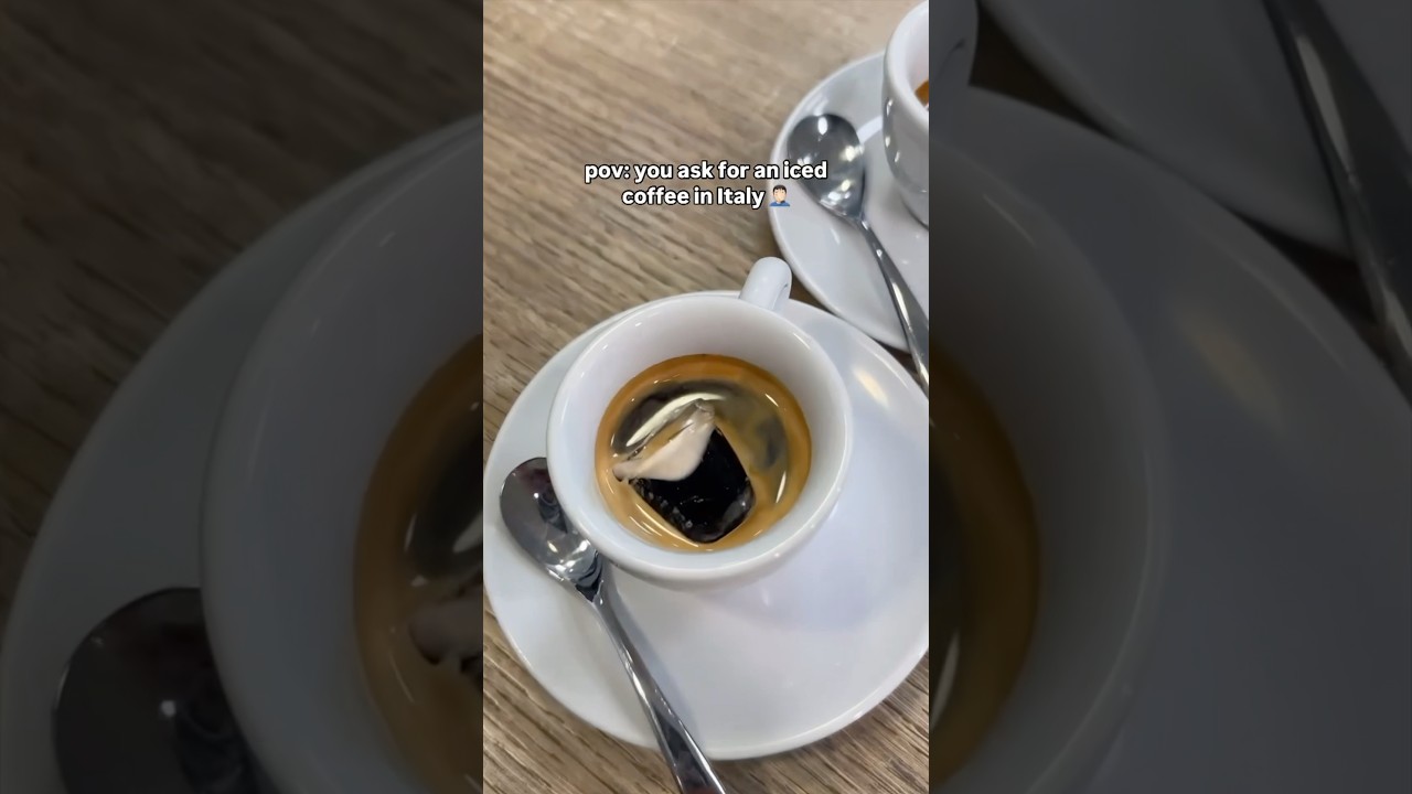 Iced coffee PRANK