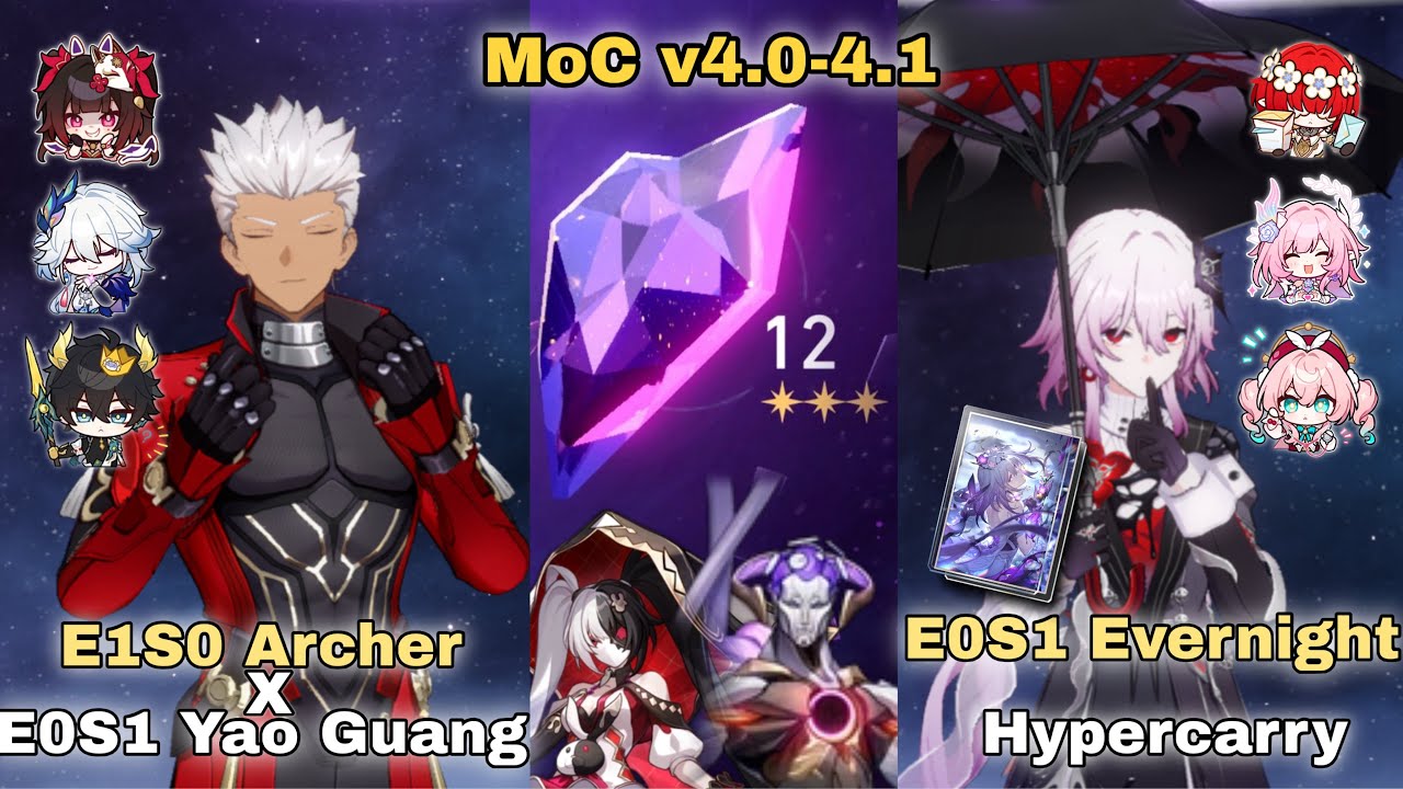[Honkai: Star Rail] MoC 12 v4.0-4.1 3 stars || [•FLOTD•]