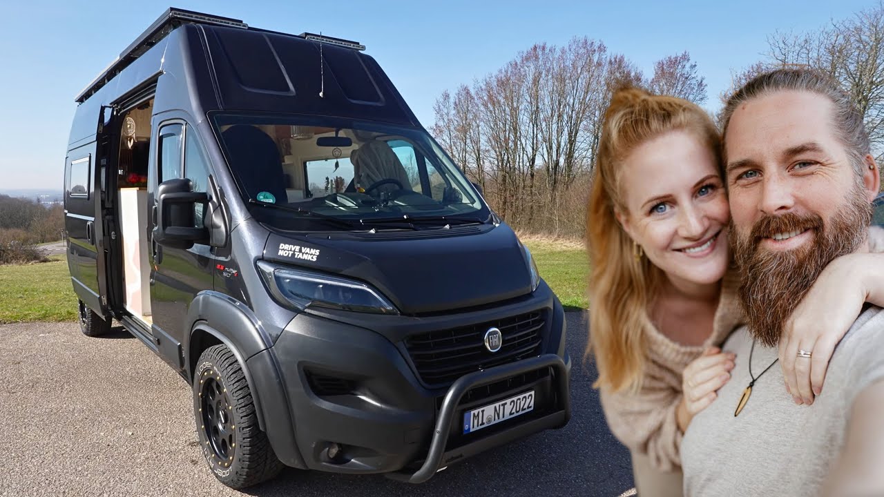 24/7 LEBEN IM CAMPERVAN WOHNMOBIL und NIE WIEDER MIETE zahlen. Luisa (33) und Tommy (40)