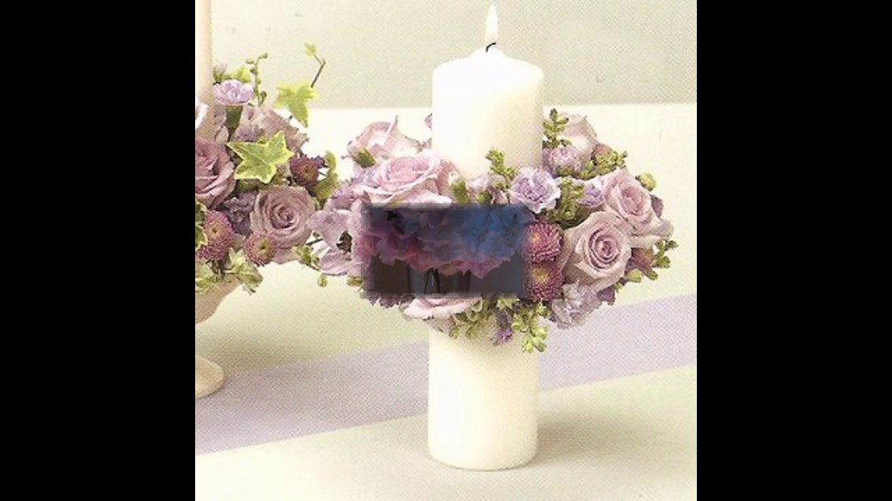 Ideas de la pieza central para la decoraci&oacute;n de la boda
