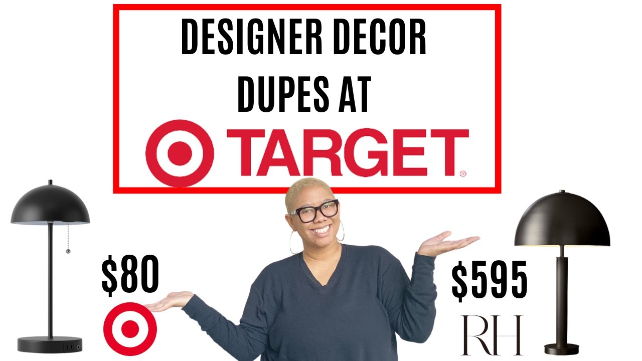 28 DESIGNER Decor Dupes at Target // DIY with KB