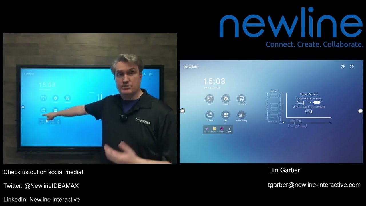 TUTORIAL : newline Q Series - What You See When Powering On