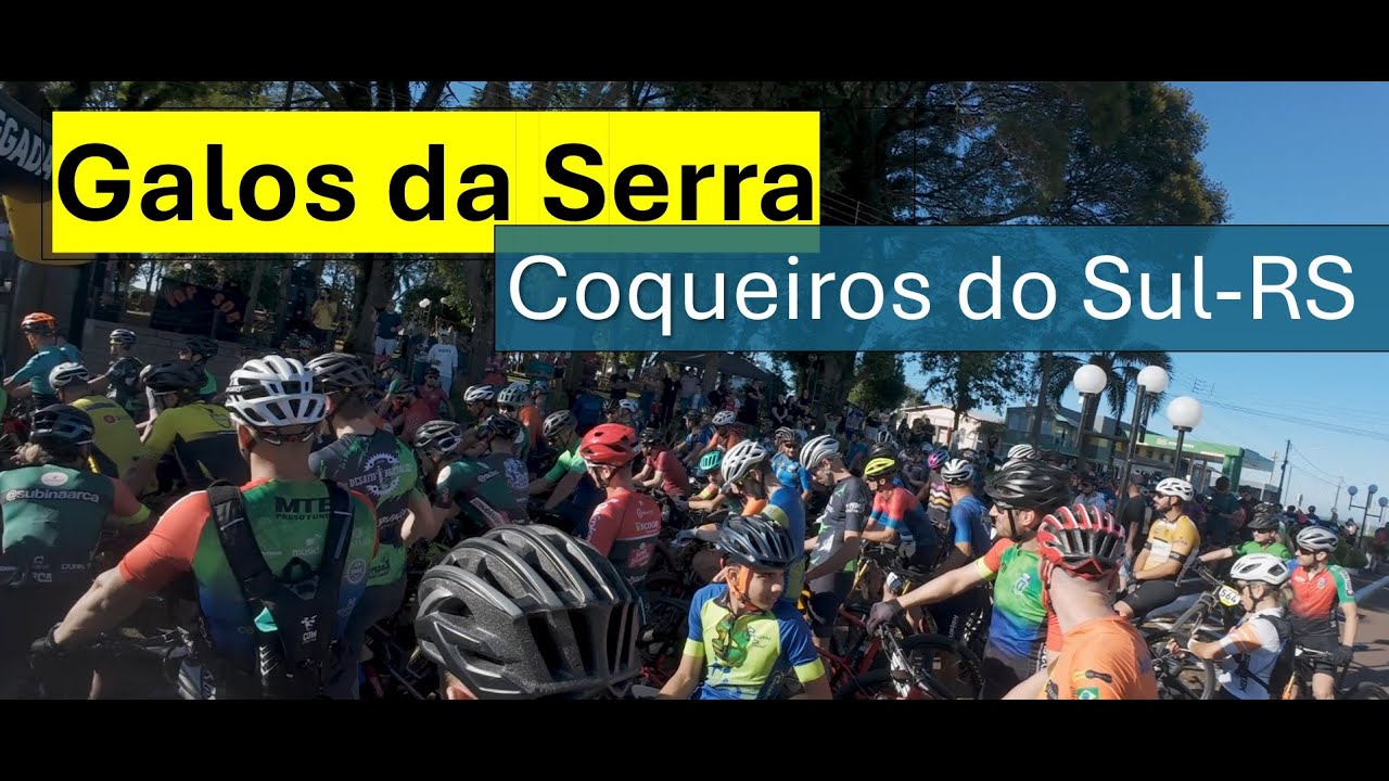 Prova em Coqueiros do Sul! 🚵‍♂️ equipe Galos da Serra