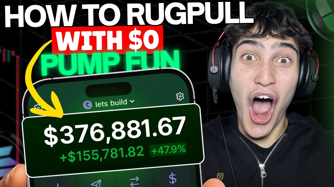 How To Rug Pull With 0.1 SOL On Pump Fun (FAST METHOD)