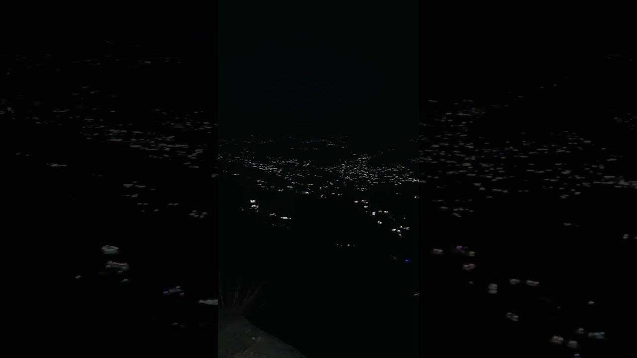 Hod picnic point se aik khobsurat night view #nature #relaxing #unfrezzmyaccount #foryou #foryouシ