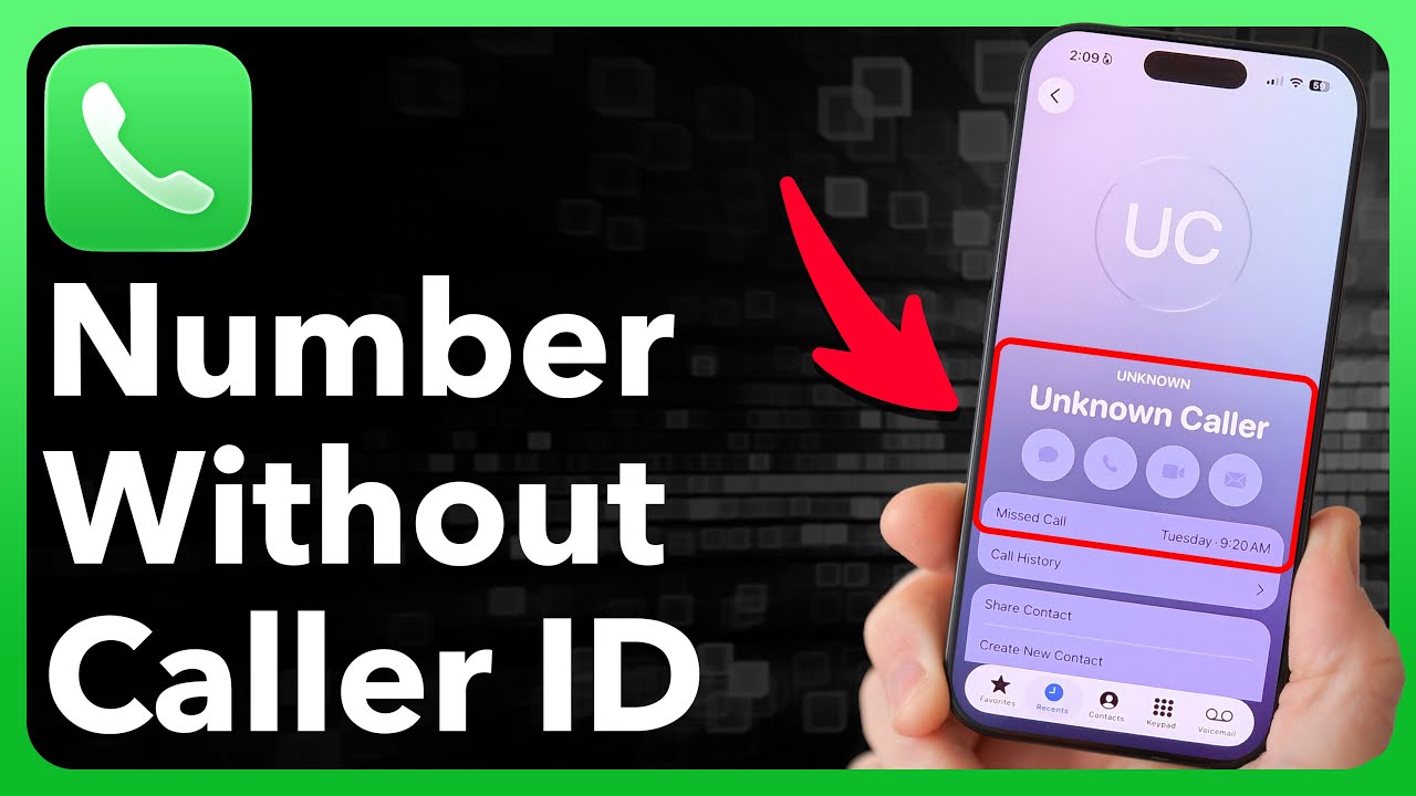 How To Find A NO CALLER ID Number On iPhone