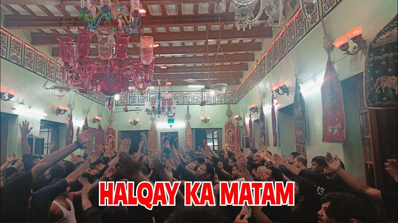 🔴Gol Kothi Halqay ka Matam 1st Muharram  Calcutta Azadari 2025
