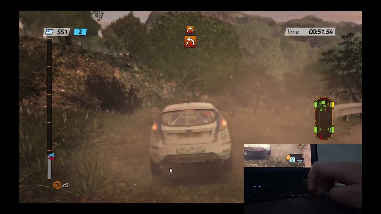 Жесткий Дрифт!!! WRC4 Режым HOT SEAT🥵