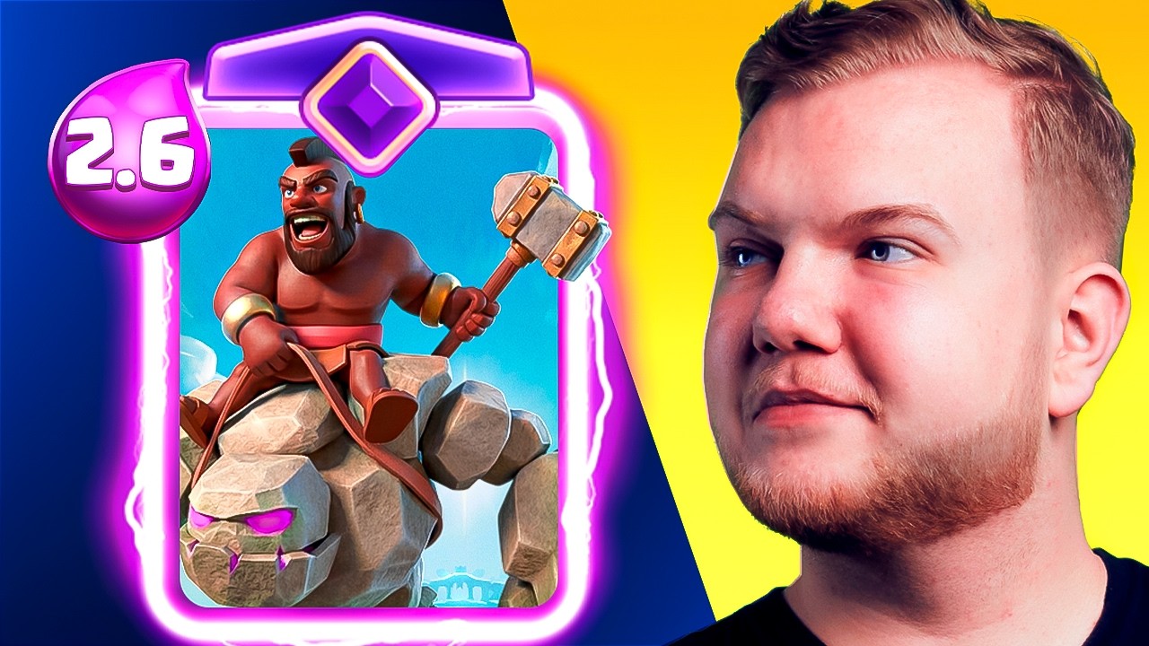 2.6 HOG CYCLE BUT WITH GOLEM IN CLASH ROYALE