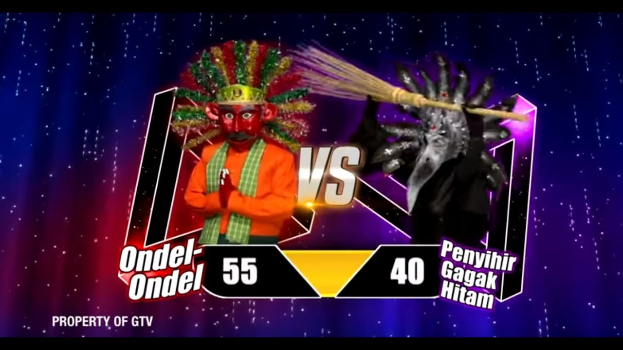 Ondel-Ondel VS Penyihir Gagak Hitam, Dibalik Topeng Ternyata.. | The Mask Singer Eps. 10 (9/9) GTV