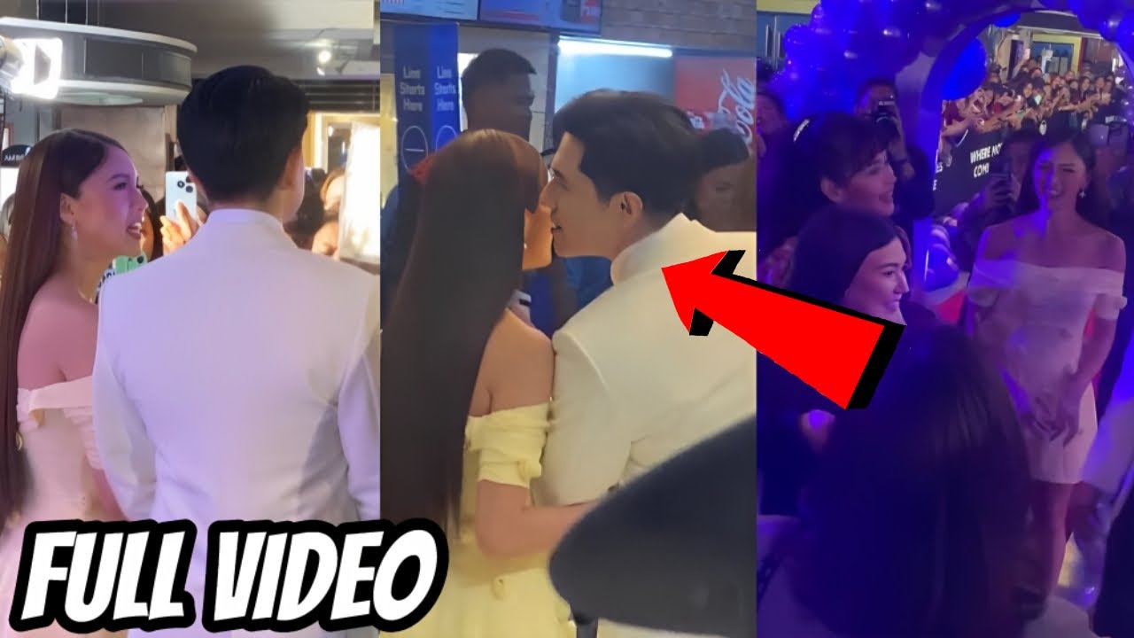 KIMPAU SWEET MOMENTS IN PREMIER NIGHT, KIM HALOS MAIYAK NG MAKITA SI ANGELICA AT BELA PADILLA