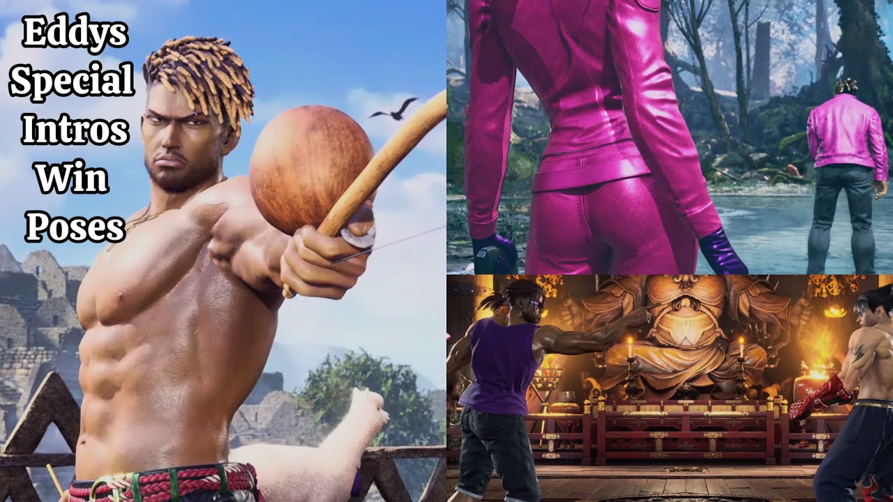 Tekken 8 Eddy gordo’s Special Intros And win poses