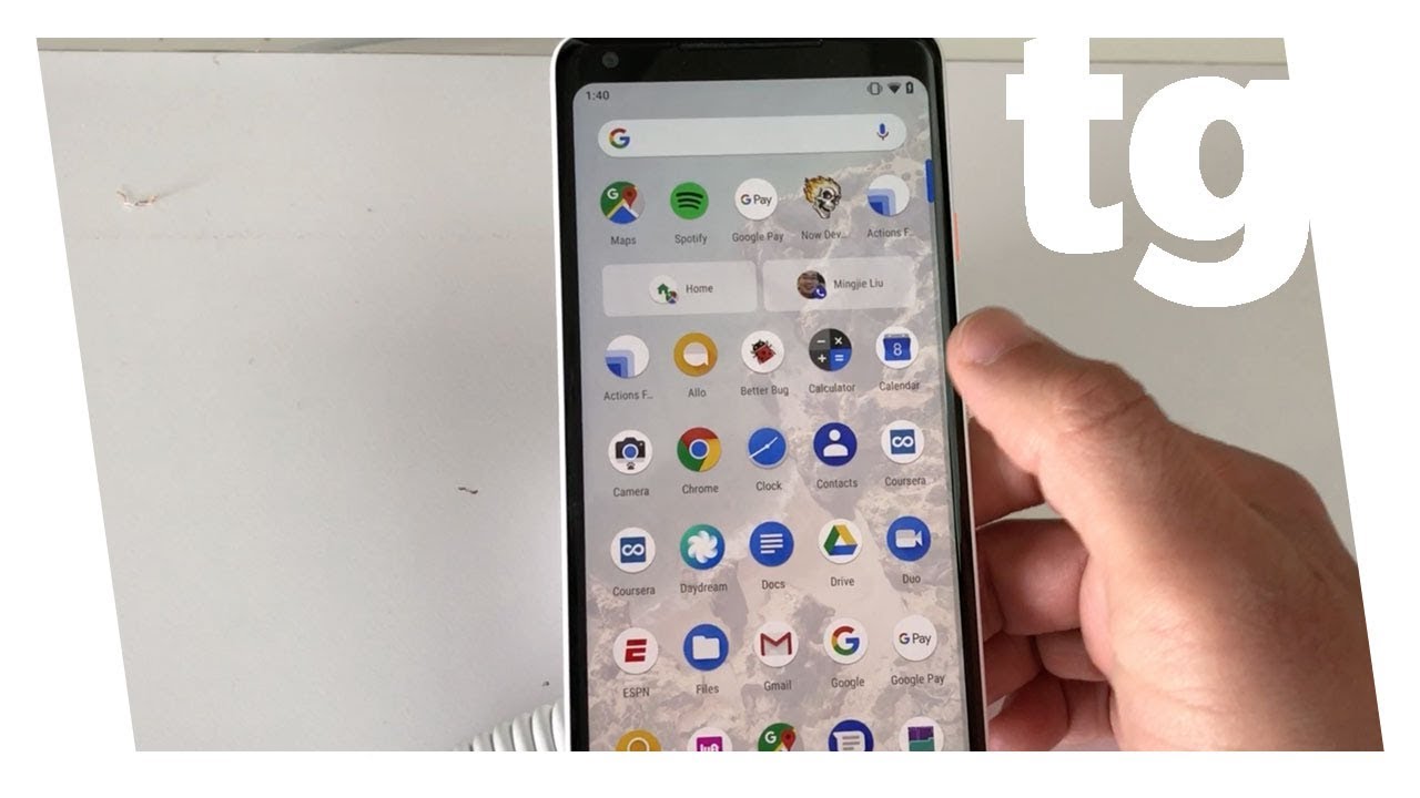 Android P One-Ups iPhone X