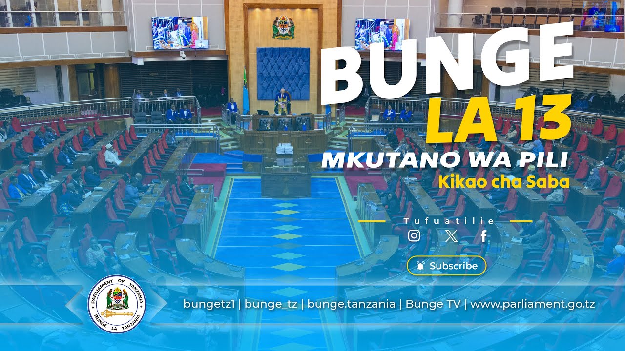 #BUNGELIVE. BUNGE LA KUMI NA TATU, MKUTANO WA PILI, KIKAO CHA  SABA, TAREHE 04 FEBRUARI, 2026