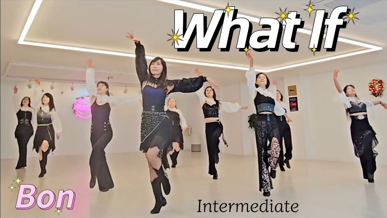 What If - Line Dance (Intermediate) 월화목 11시30분 상담 010 2880 0811 