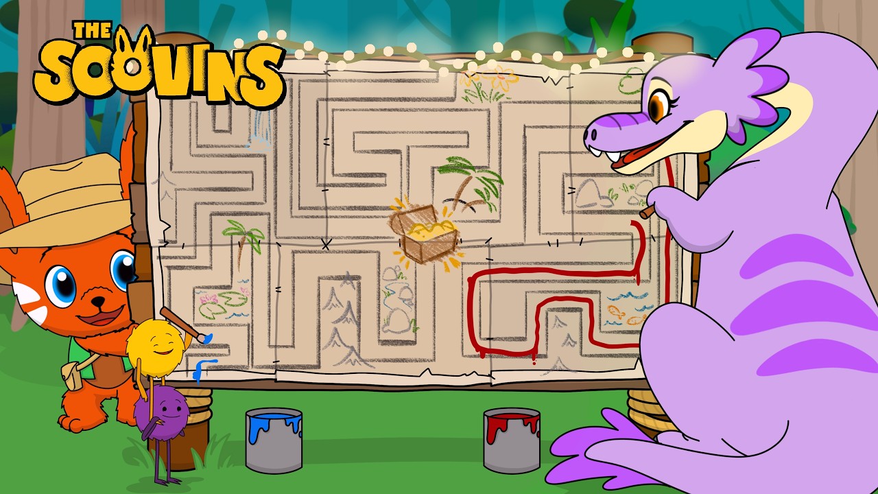 Art Show 🎨🦋   | The Soovins | Childrens Cartoon