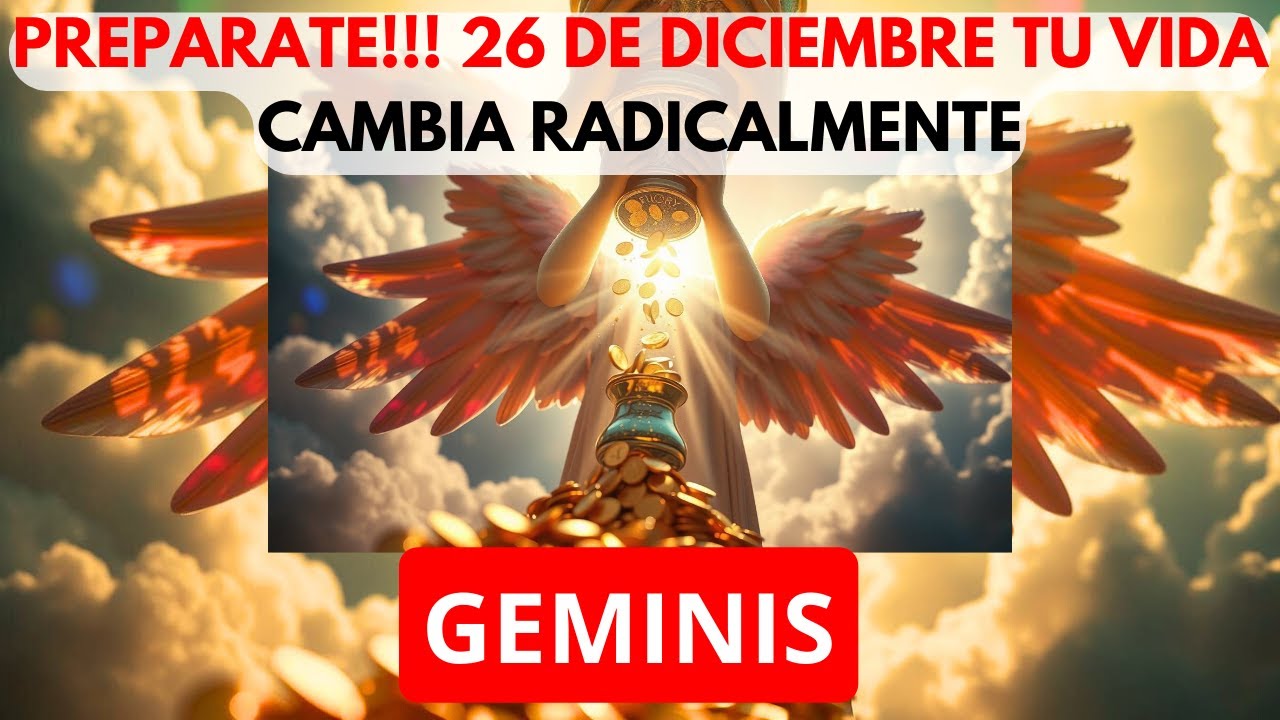 GEMINIS 😮 LO Q TE VA A PASAR EL VIERNES 26  NO LE PASA A NADIE✨ DIOS DA JUSTICIA🫢 ESTARÁS en SHOCK