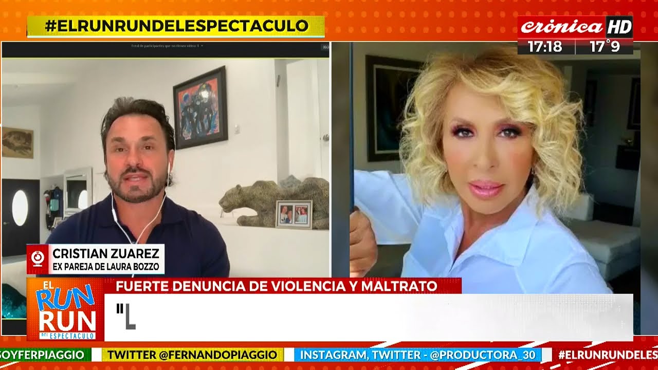 Cristian Zuárez denunció a Laura Bozzo por violencia y maltratos