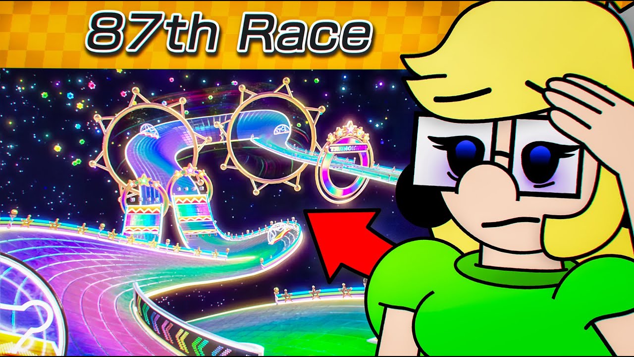 Playing Every Single Mario Kart Track At Once