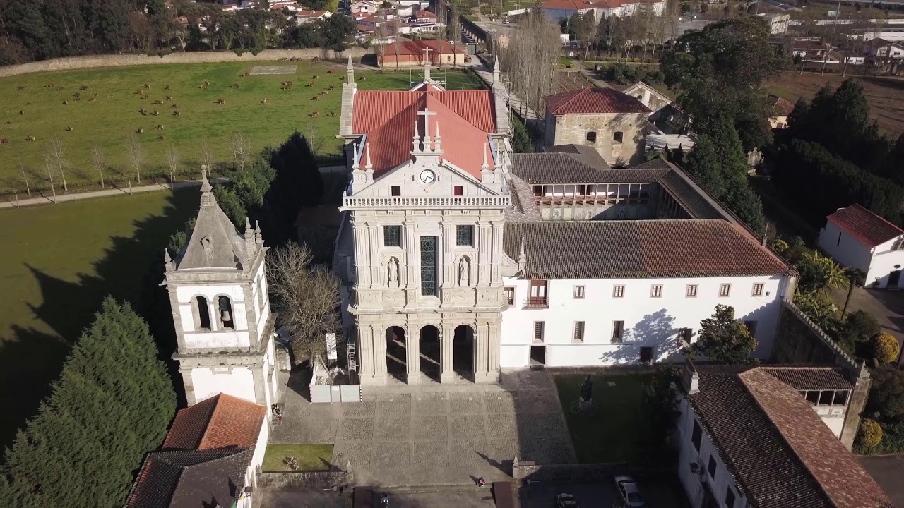 Monastery of Grijó, [ Aerial Footage ]