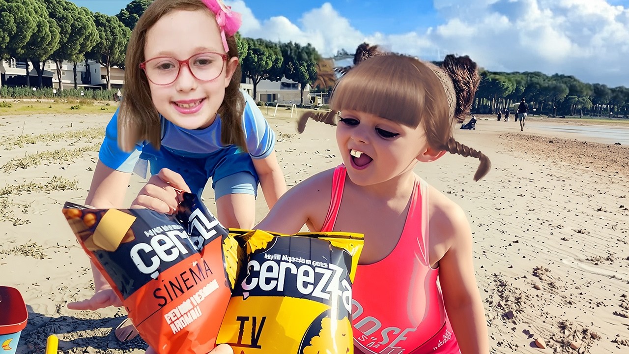 PELİNSU BAHARI TAKİP ETTİ PEŞİMİZDEN GELDİ !! BAHARIN CİPSİNİ ALIP KAÇTI BAHAR AĞLADI!!