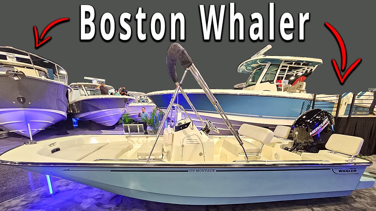 You've NEVER Seen A Boston Whaler? 2024 Miami Boat Show