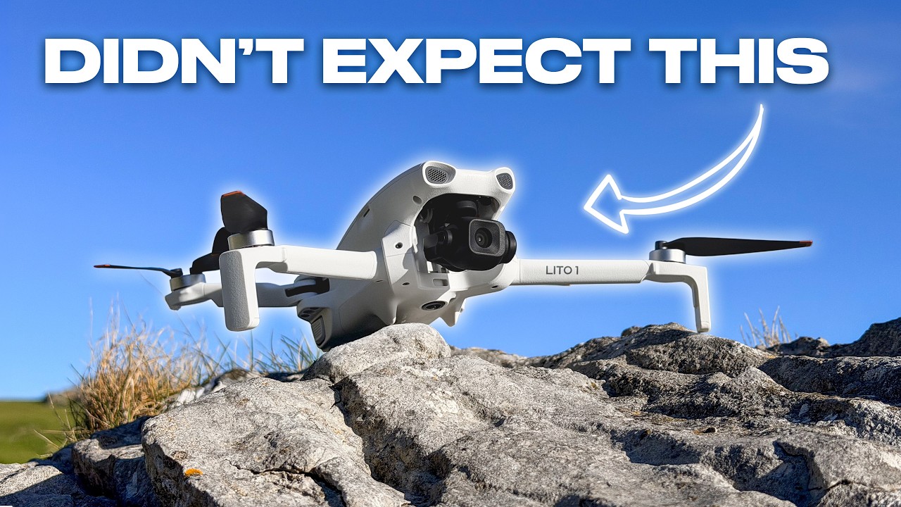 Дрон для начинающих, который действительно хорош | Обзор DJI Lito 1