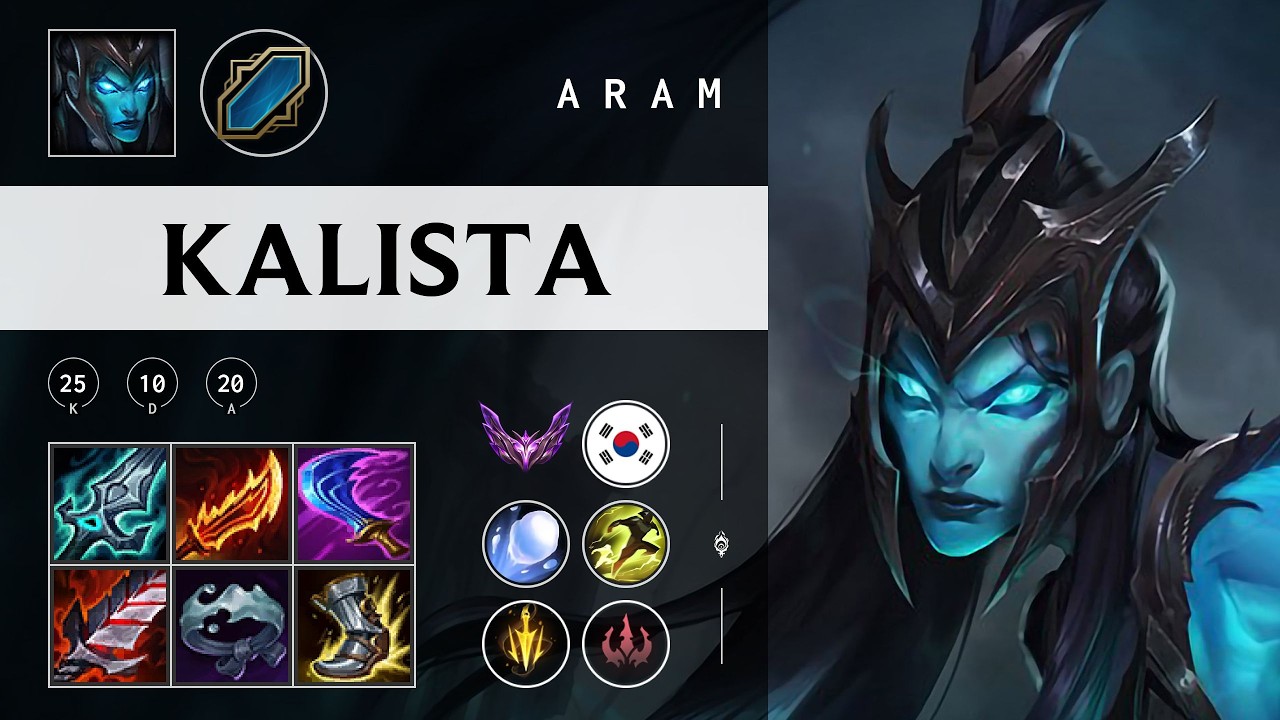 Kalista ARAM - KR Master Patch 26.04